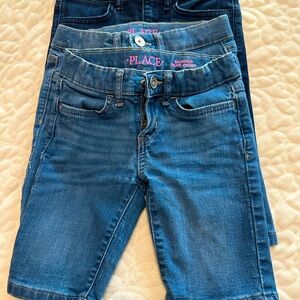 The Children's Place Blue Denim Shorts Casual Style